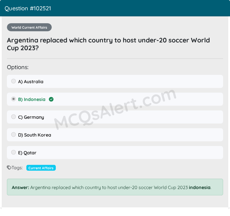Question Screenshot