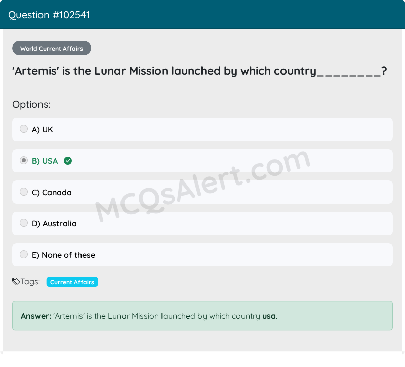Question Screenshot