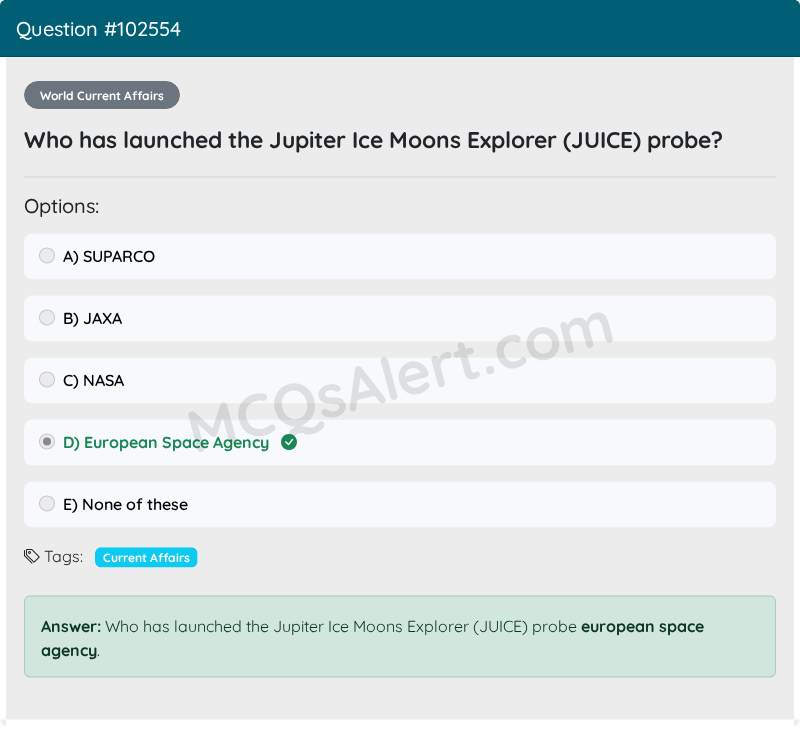 Question Screenshot