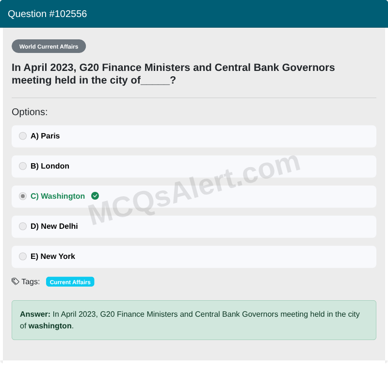 Question Screenshot