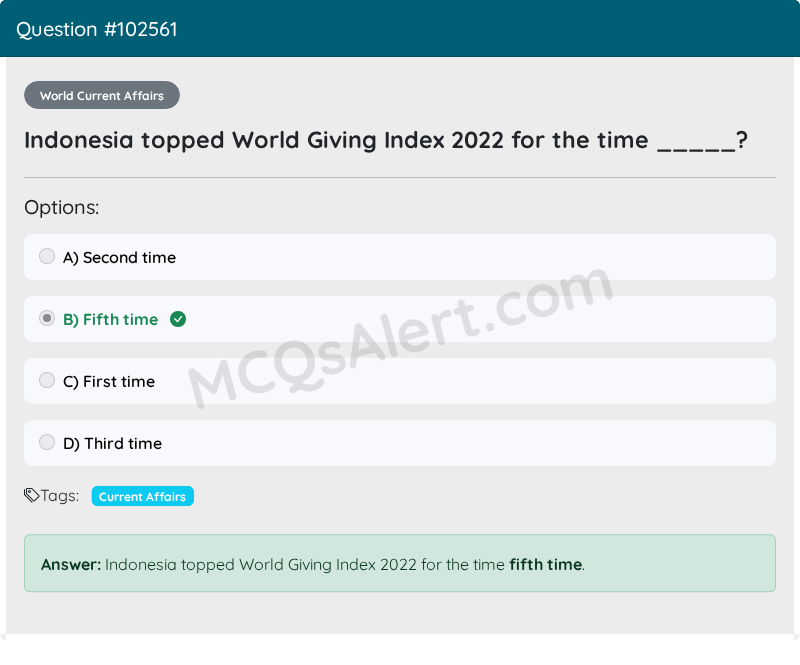 Question Screenshot
