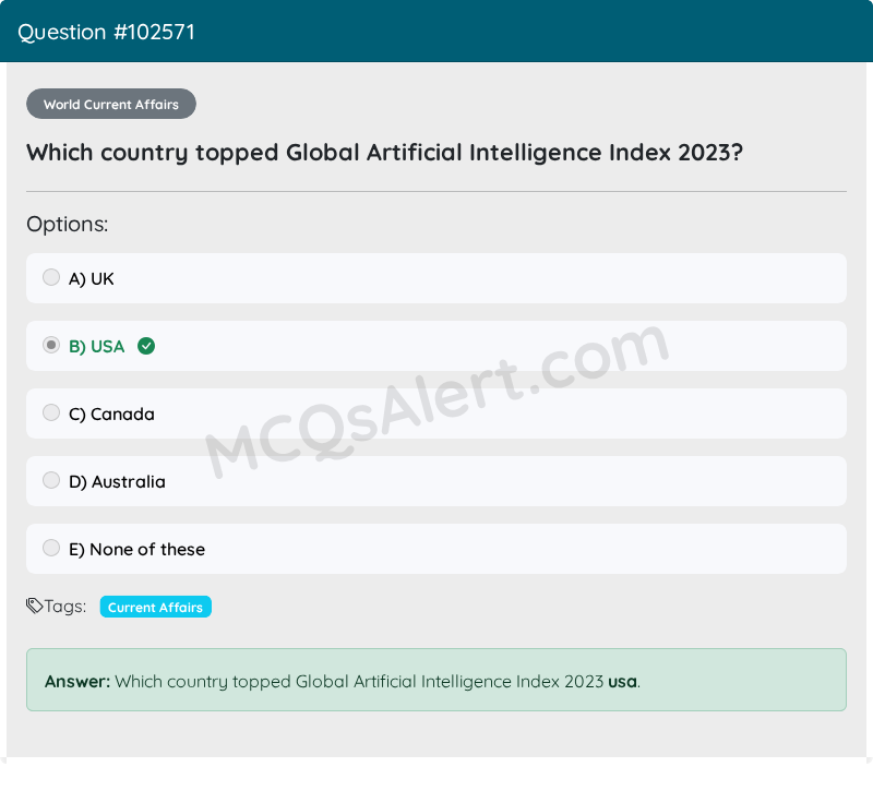 Question Screenshot