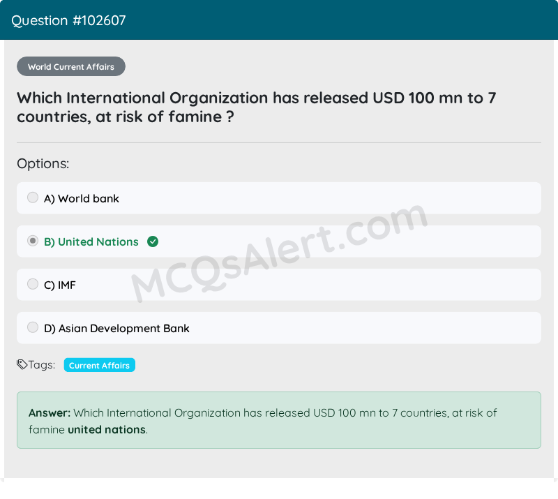 Question Screenshot