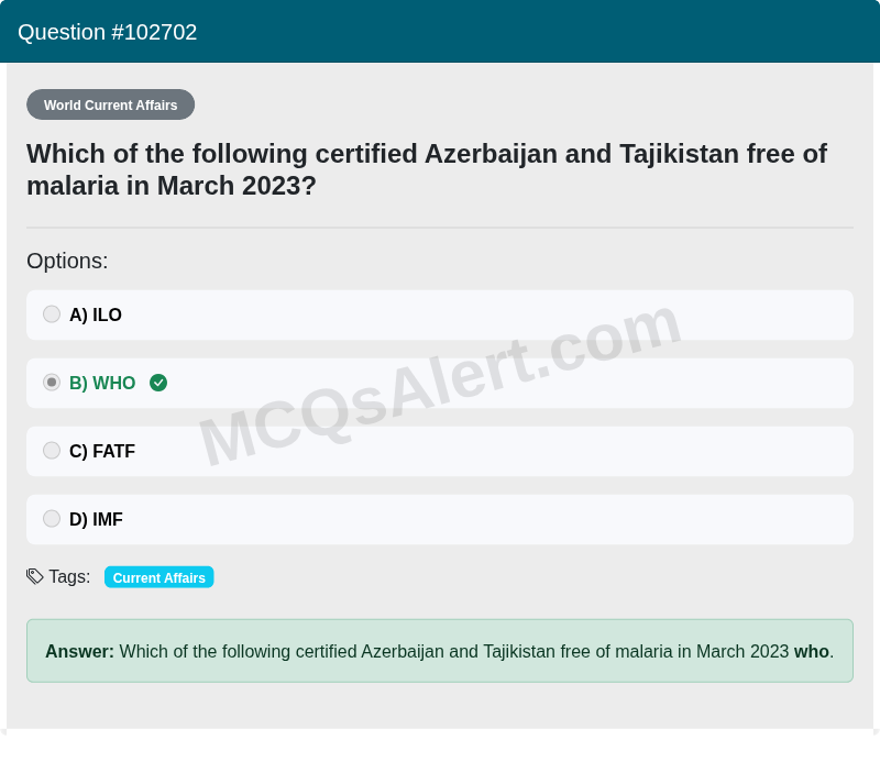 Question Screenshot