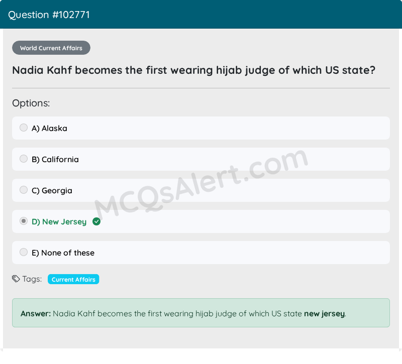 Question Screenshot