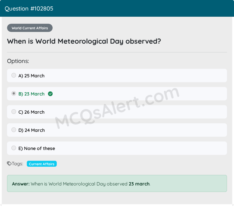 Question Screenshot