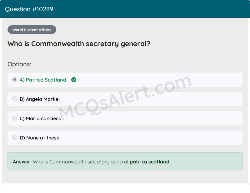 Question Screenshot