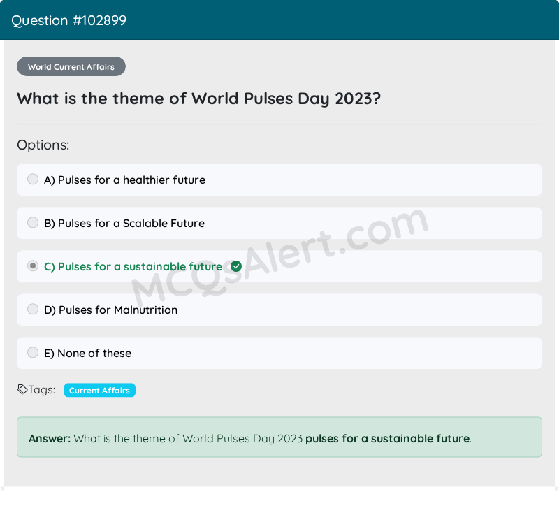 Question Screenshot