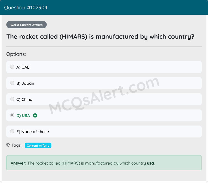 Question Screenshot