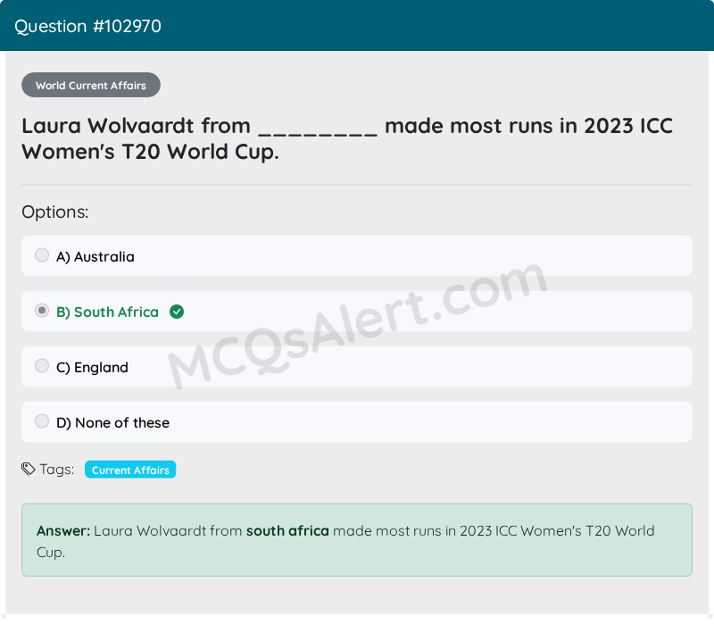 Question Screenshot