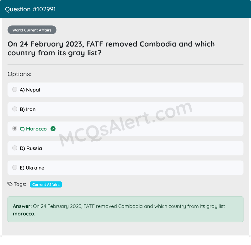 Question Screenshot