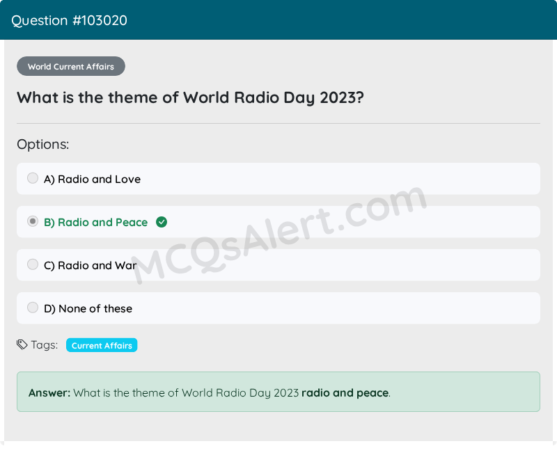 Question Screenshot