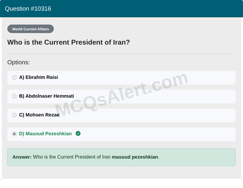 Question Screenshot