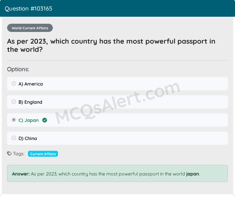 Question Screenshot