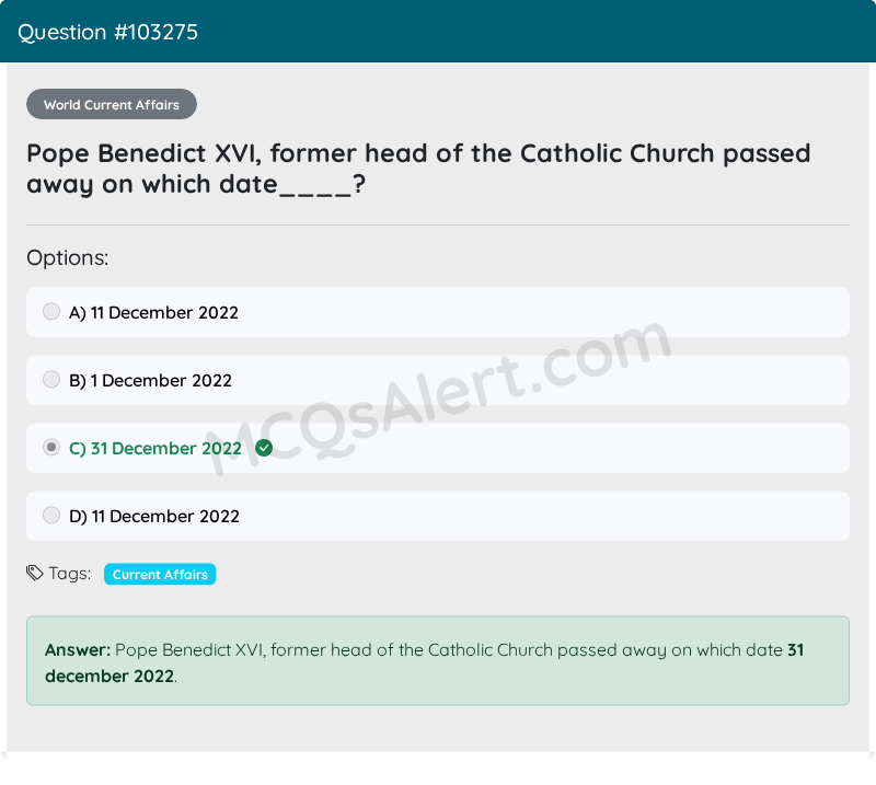 Question Screenshot