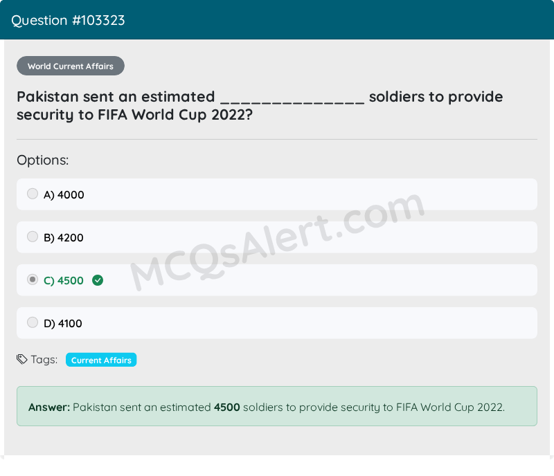 Question Screenshot