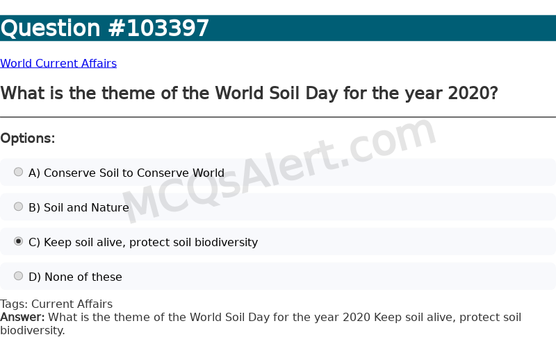 Question Screenshot