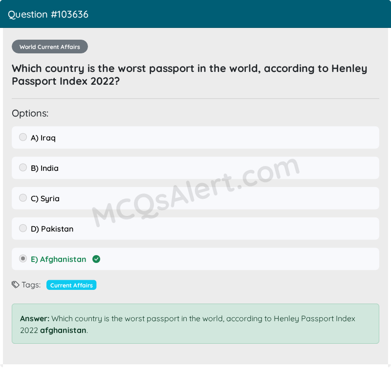 Question Screenshot