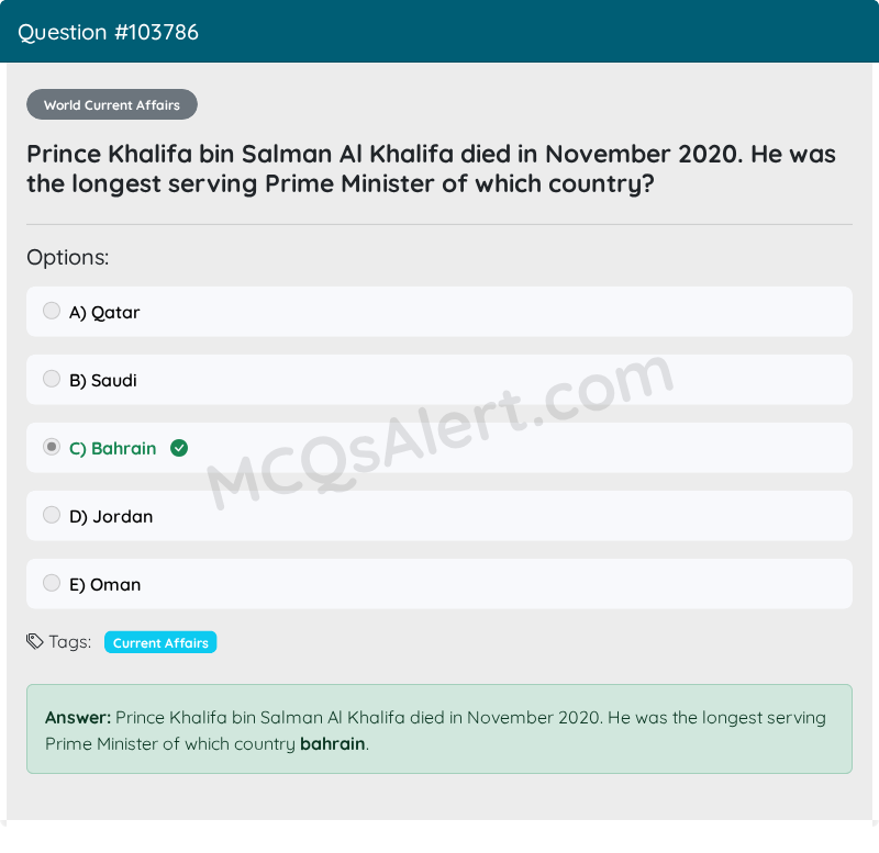 Question Screenshot