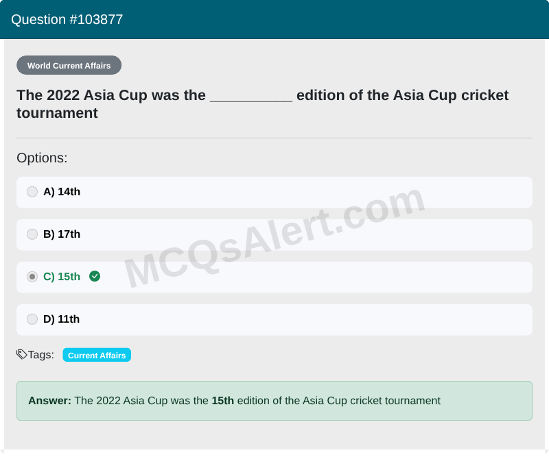 Question Screenshot