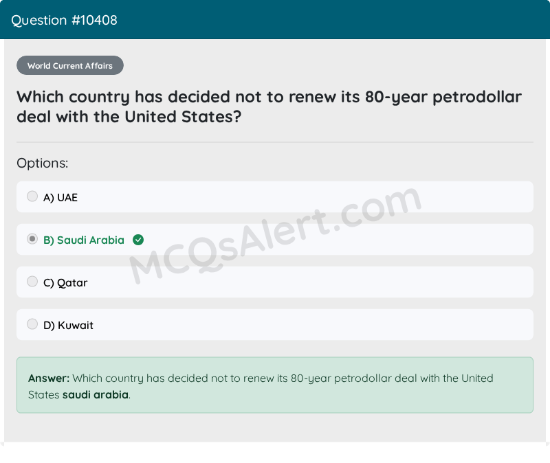 Question Screenshot