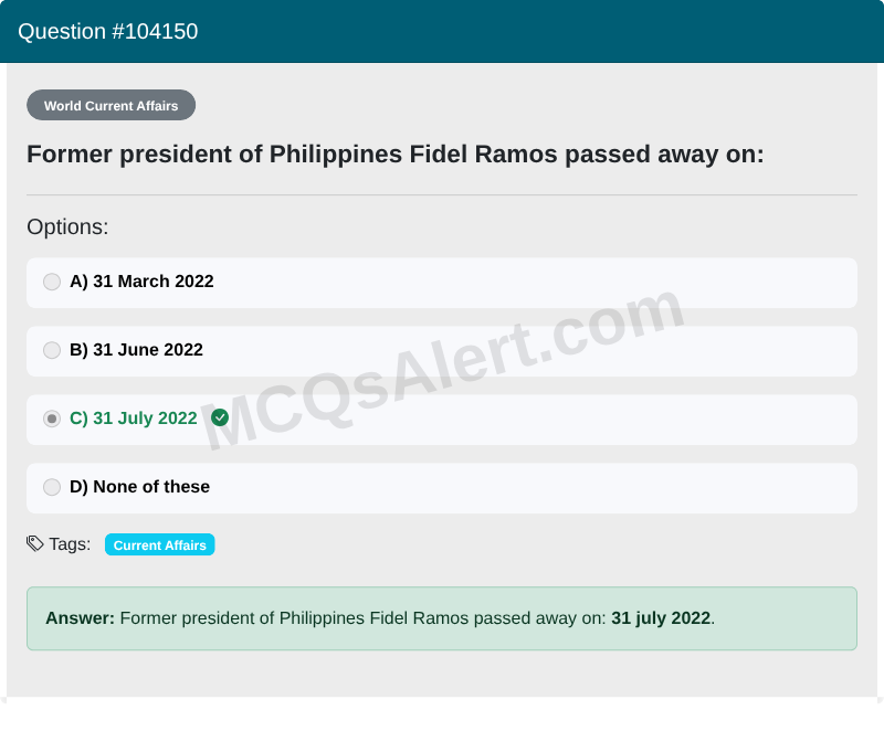 Question Screenshot