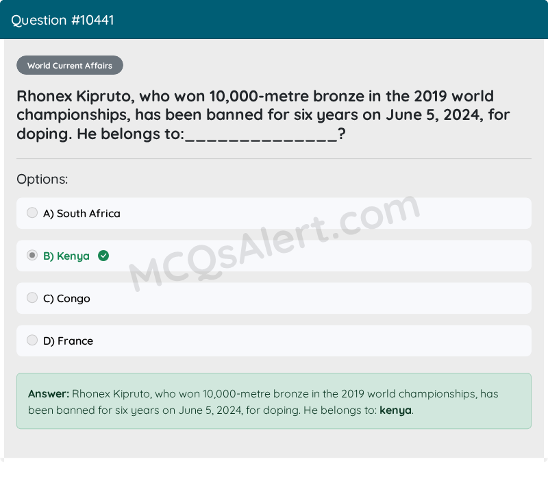 Question Screenshot