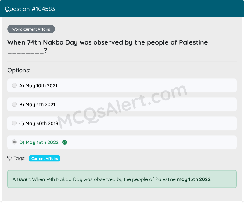 Question Screenshot