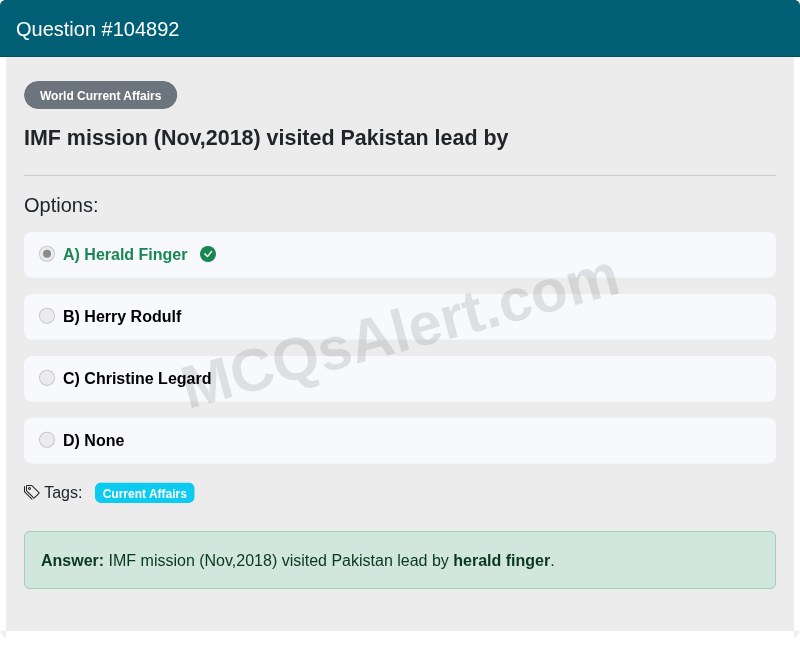 Question Screenshot