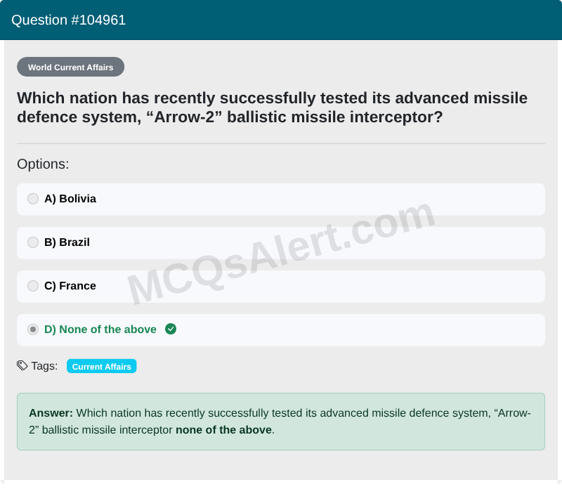 Question Screenshot