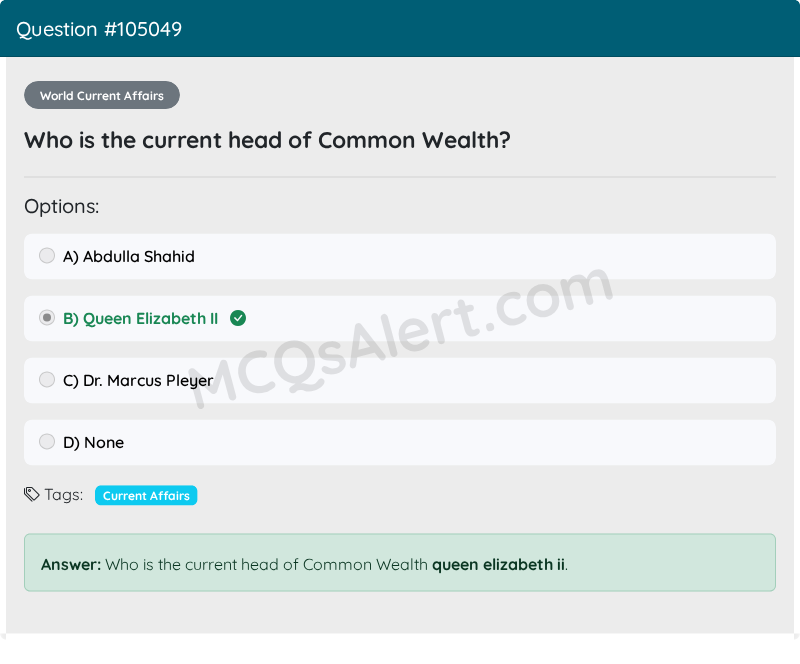 Question Screenshot