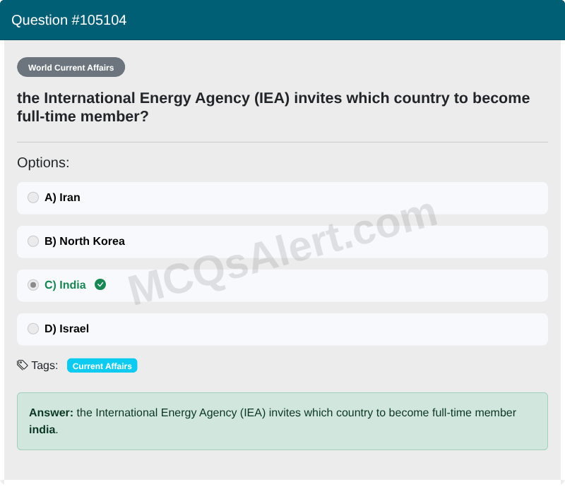 Question Screenshot