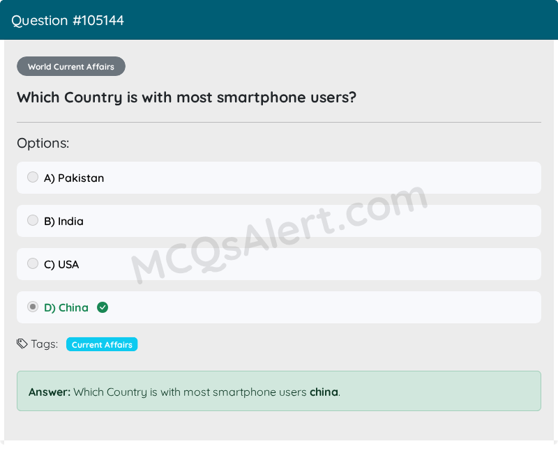 Question Screenshot
