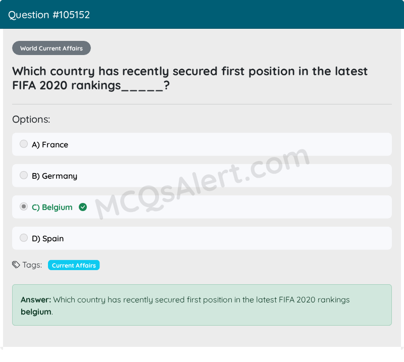 Question Screenshot