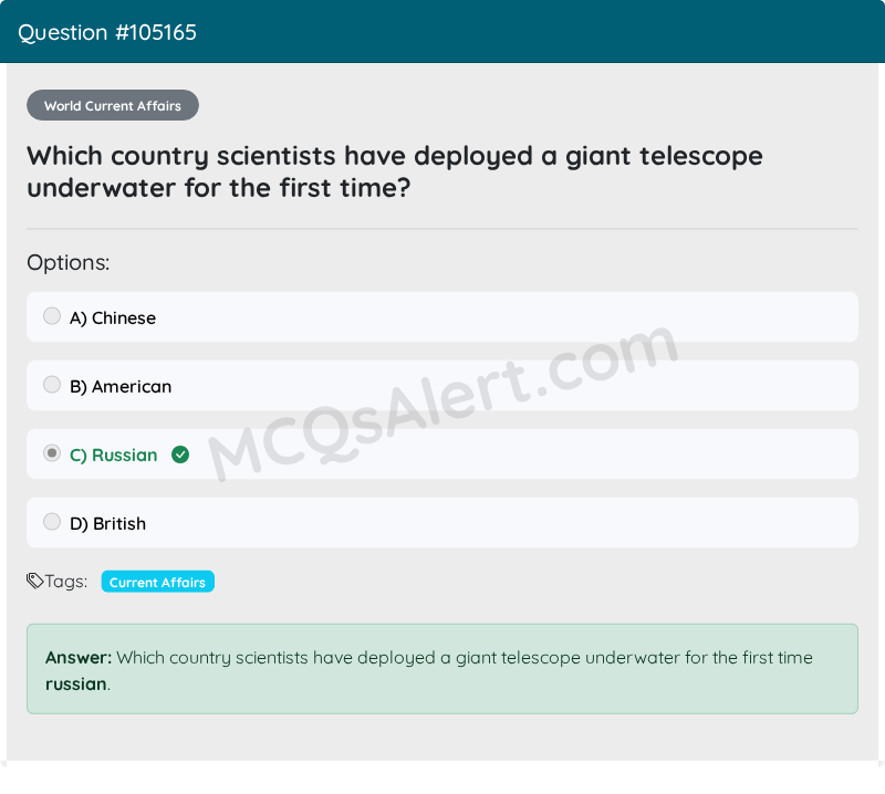 Question Screenshot