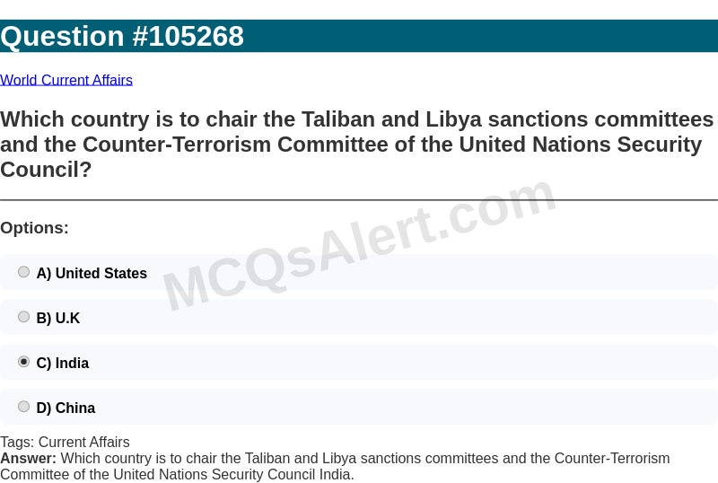 Question Screenshot