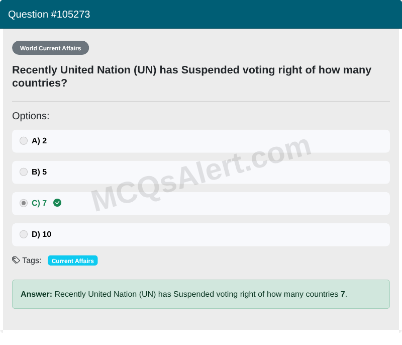 Question Screenshot