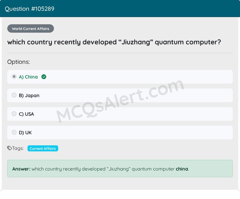 Question Screenshot