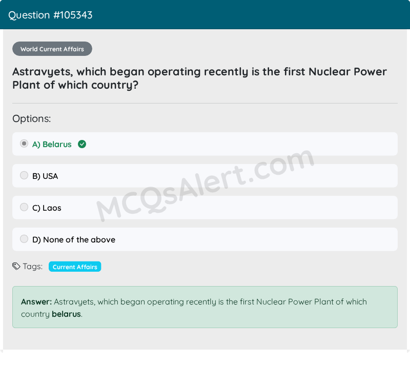 Question Screenshot