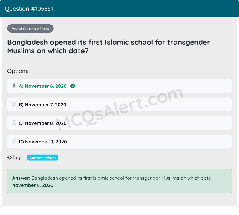 Question Screenshot