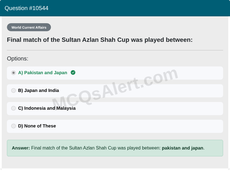 Question Screenshot