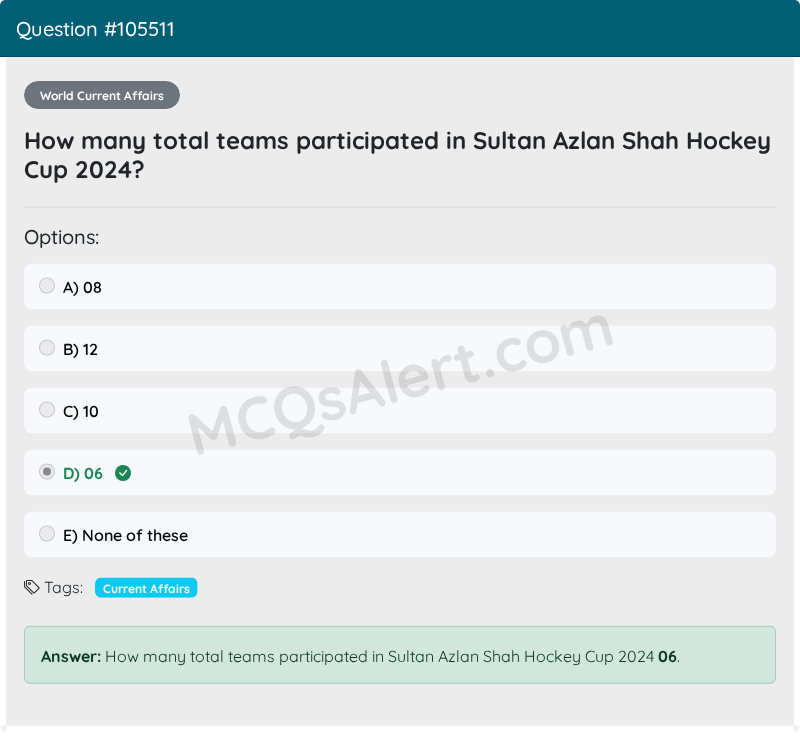 Question Screenshot