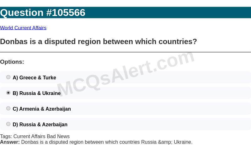 Question Screenshot
