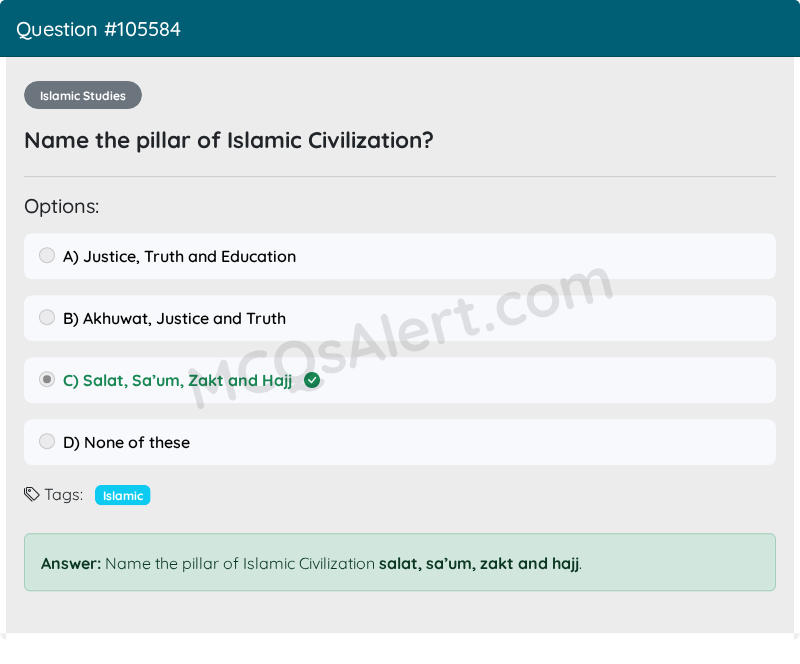 Question Screenshot
