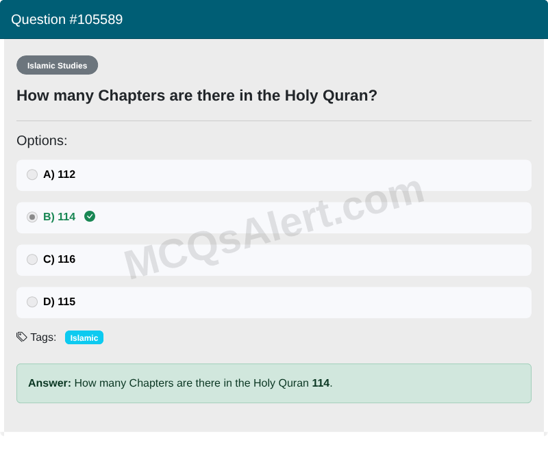 Question Screenshot