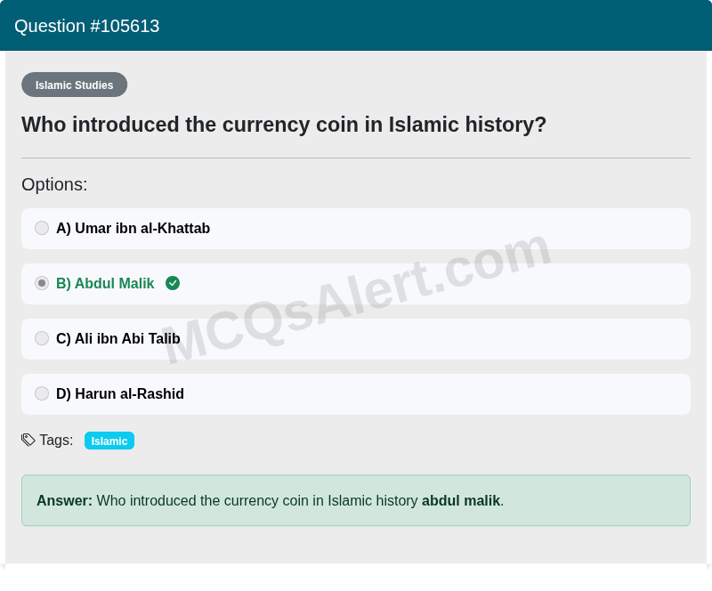 Question Screenshot