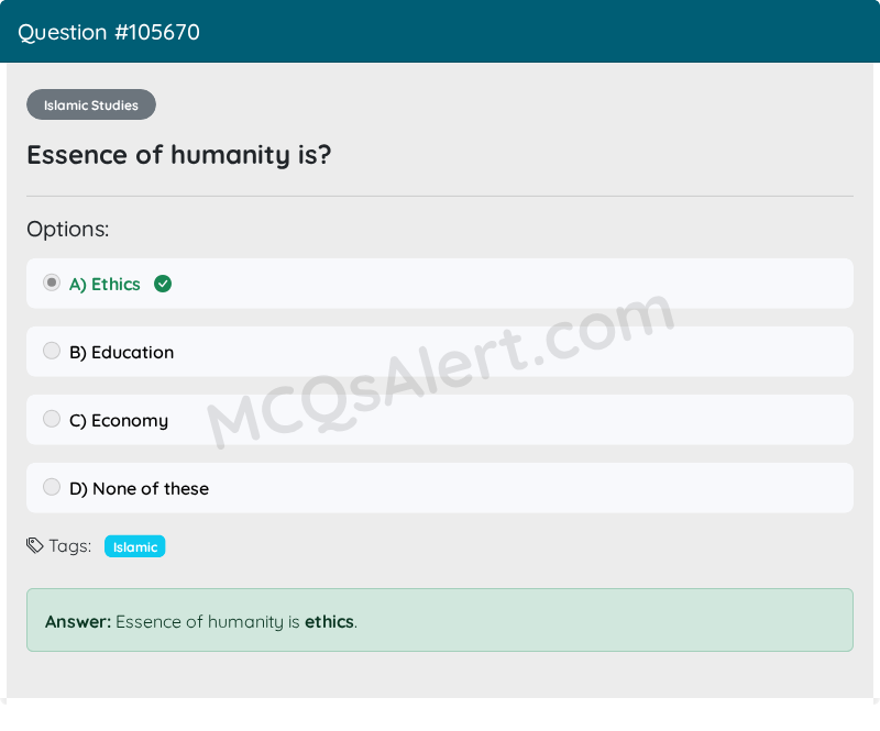 Question Screenshot