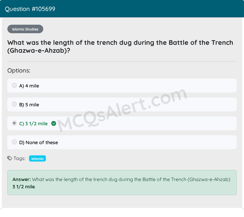 Question Screenshot