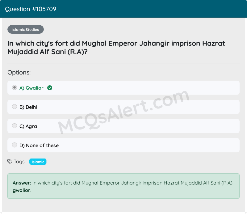 Question Screenshot