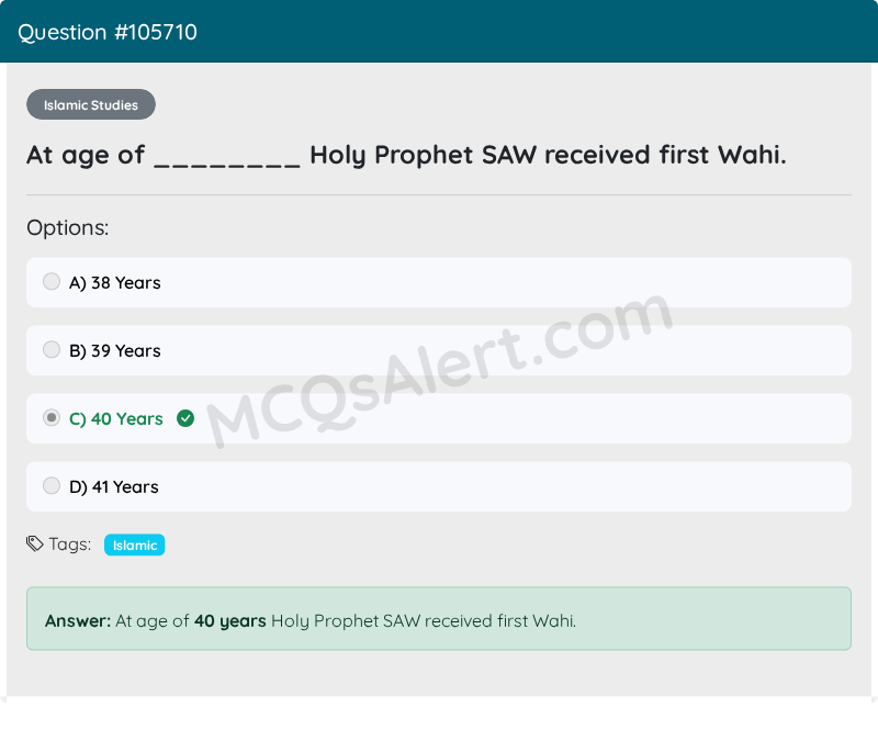 Question Screenshot